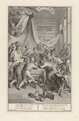Jacob blesses his sons