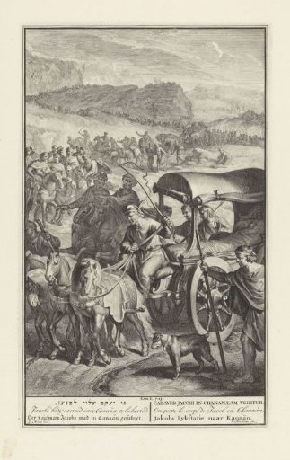 The body of Jacob is brought to Canaan