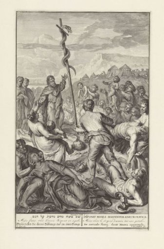 Moses and the bronze serpent