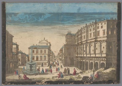 View of the Theater of Marcellus in Rome