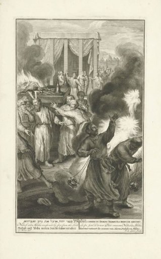 Nadab and Abihu Slain by Fire