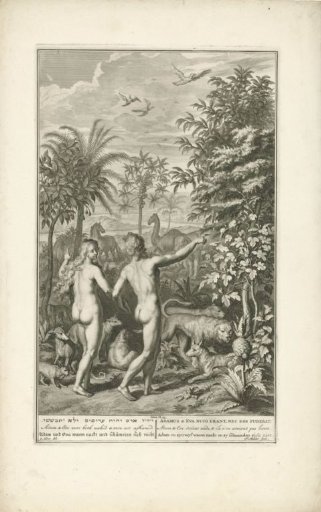 Adam and Eve in Paradise