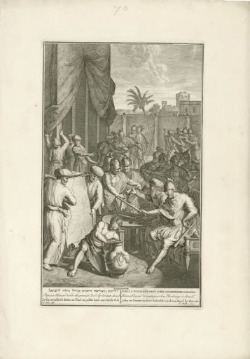 Joshua and Eleazar dividing the Promised Land