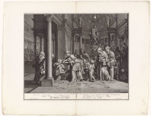 Priests Ringing Bells in the Temple