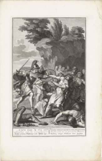 Jonathan and His Armour-bearer Kill the Philistines