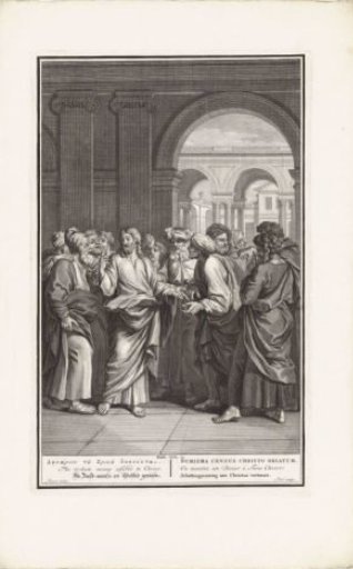 Christ in Debate with the Pharisees about the Tribute to the Emperor