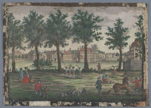 View of the Hofvijver in The Hague
