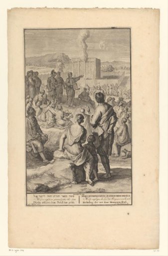 Moses Instructs the Israelites in Laws