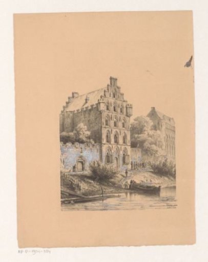 Houses along the water