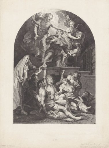 Saint Roch and the plague victims