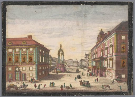 View of the Hohe Markt in Vienna