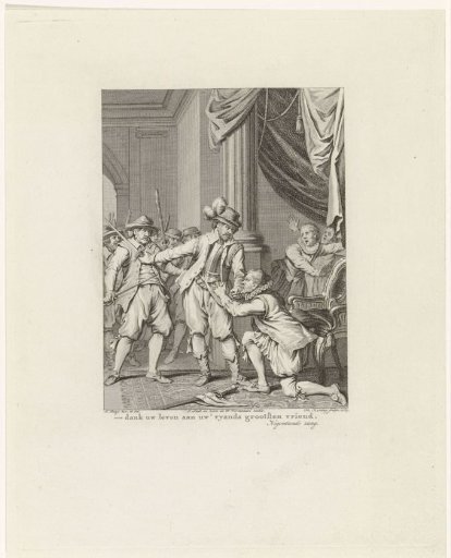 Burgomaster Aerschot protected by Ryhove, 1577