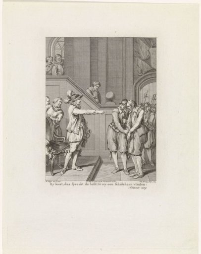 A Spanish-sympathising captain brought before Orange, 1577