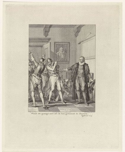Constancy of burgomaster Van der Werff, 1574