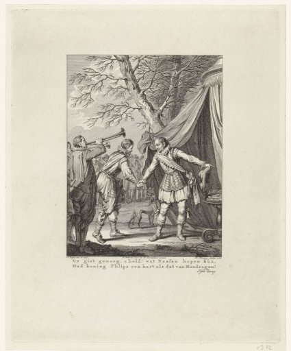 Meeting between Orange and Mondragon, 1573