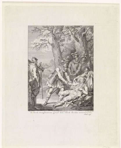 Death of the Count of Hoogstraten, 1568