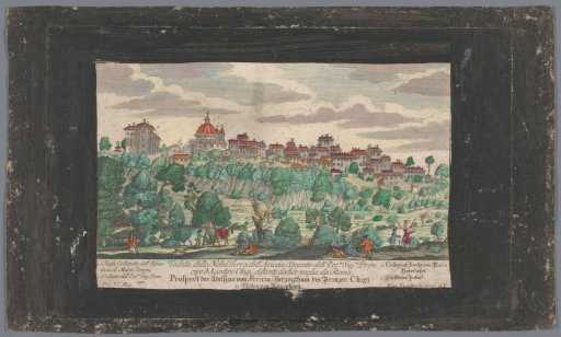 View of the town of Ariccia