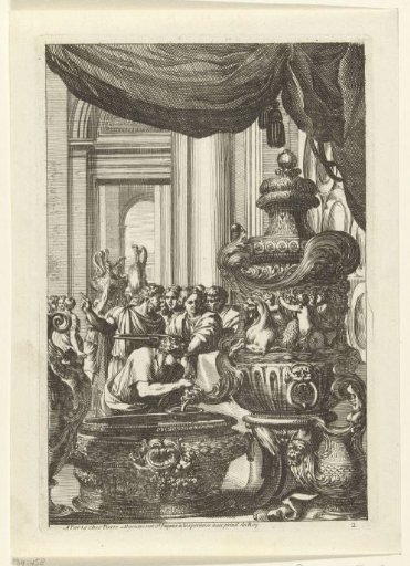 Fountain turned to the left