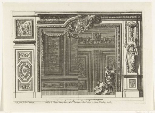 Alcove with a variant for the right half