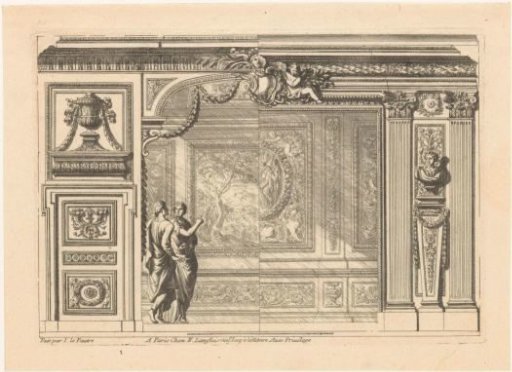 Alcove with variant for the right half