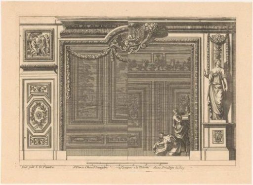 Alcove with variant for the right half