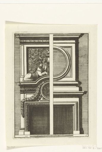 Lower panel with variant for the right half