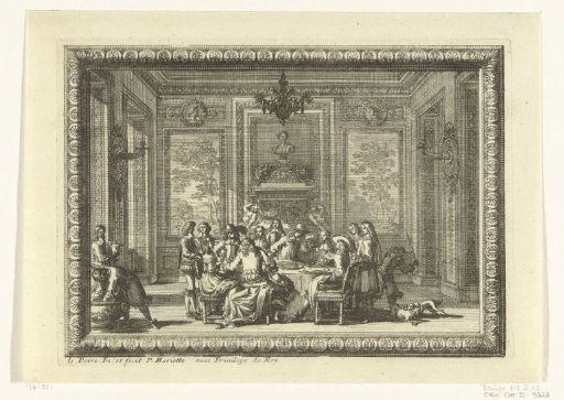 People eating and drinking at a table