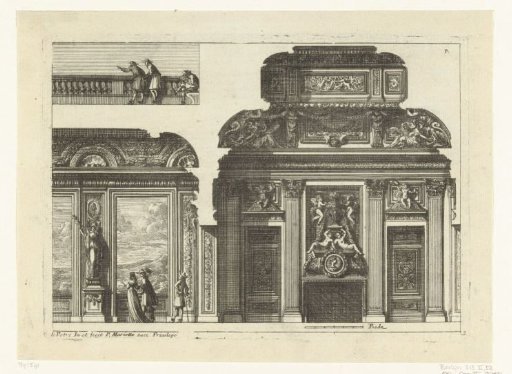 Section of room and gallery