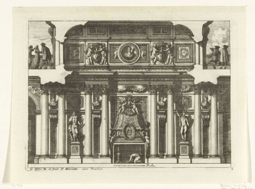Section of hall