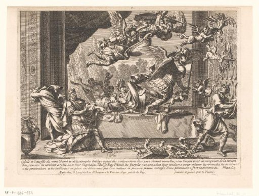 Calais and Zetes Fighting the Harpies