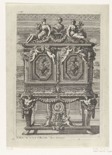 Cabinet with two doors