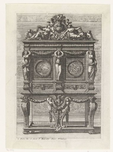 Cabinet with two doors