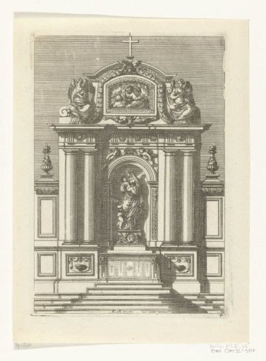Tabernacle on altar