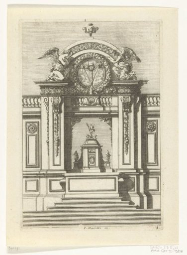 Tabernacle on altar