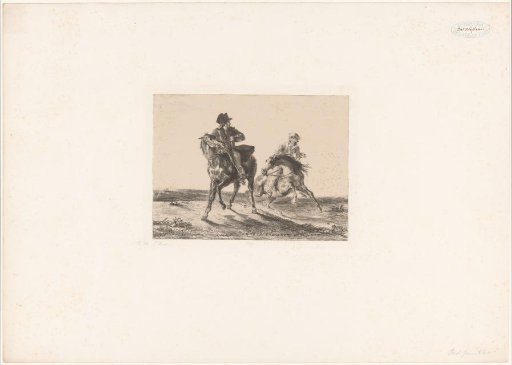 Redgauntlet Pursued on Horseback