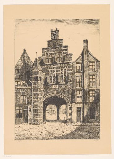 View of the Kerkboog in Nijmegen