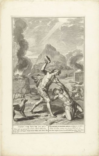 Cain slays Abel
