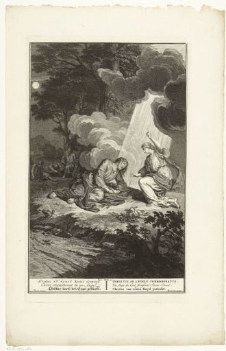 Christ in the garden of Gethsemane