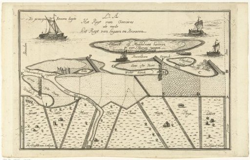 Map of islands off the coast
