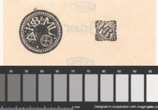 Monograms of K.P.C. de Bazel and M. Lauweriks