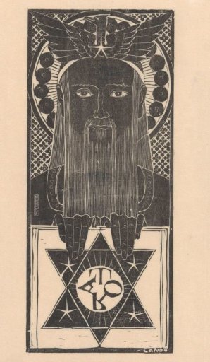 Man with beard and six-pointed star