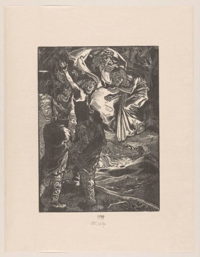 Macbeth and Banquo Meet the Three Witches