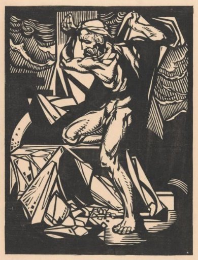 Samson Destroys the Pillars of the Temple