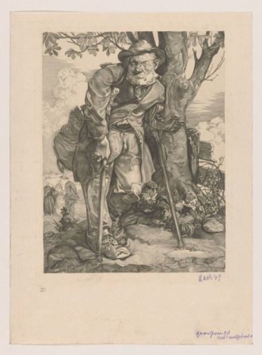 Beggar with Crutches
