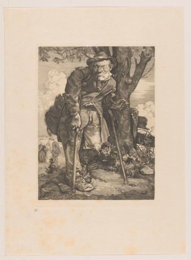 Beggar with Crutches