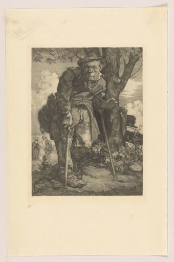 Beggar with Crutches