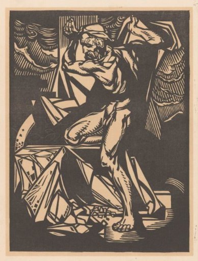 Samson Destroys the Pillars of the Temple