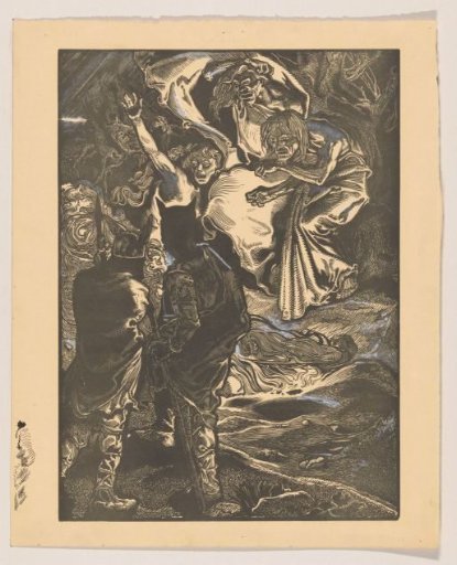 Macbeth and Banquo Meeting the Three Witches