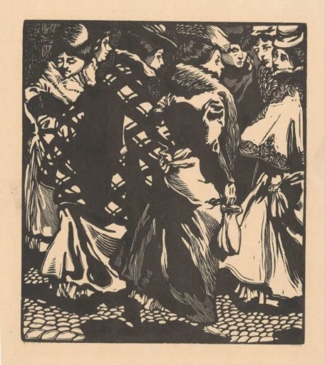 Seven Women on the Street