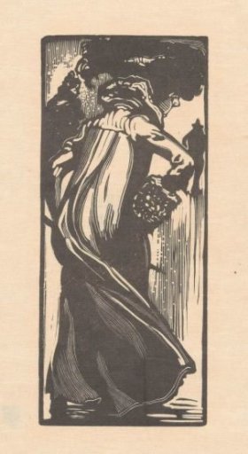 Walking Woman Seen from Behind
